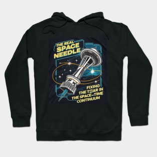 Space Needle to the rescue Hoodie